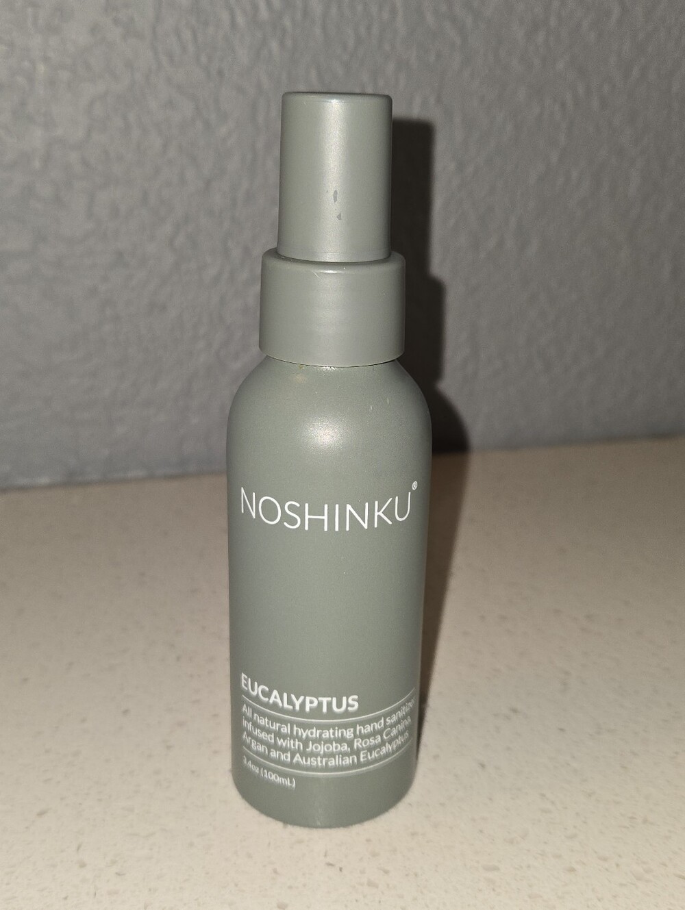 Noshinku empty Eucalyptus Refillable Hard To Find Bottle In Green